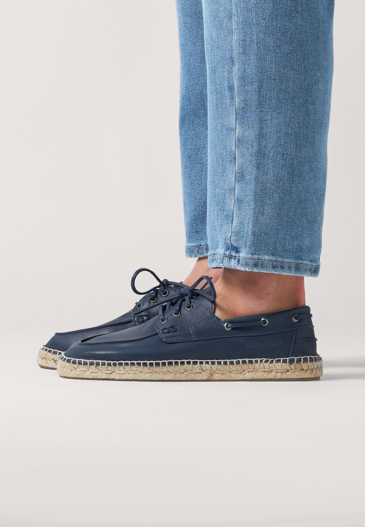 Boat Shoes - Storm Blue Leather