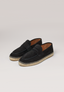 Loafers - Black Suede