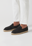 Loafers - Black Suede