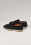 Loafers - Black Suede