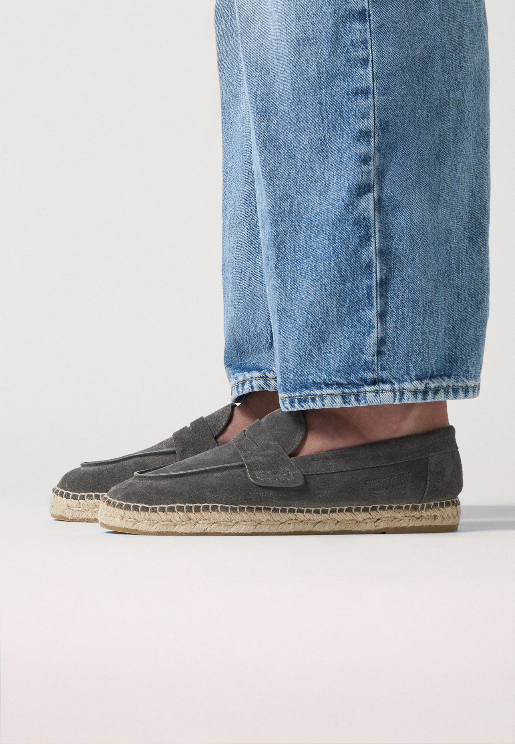 Loafers - Piombo Suede