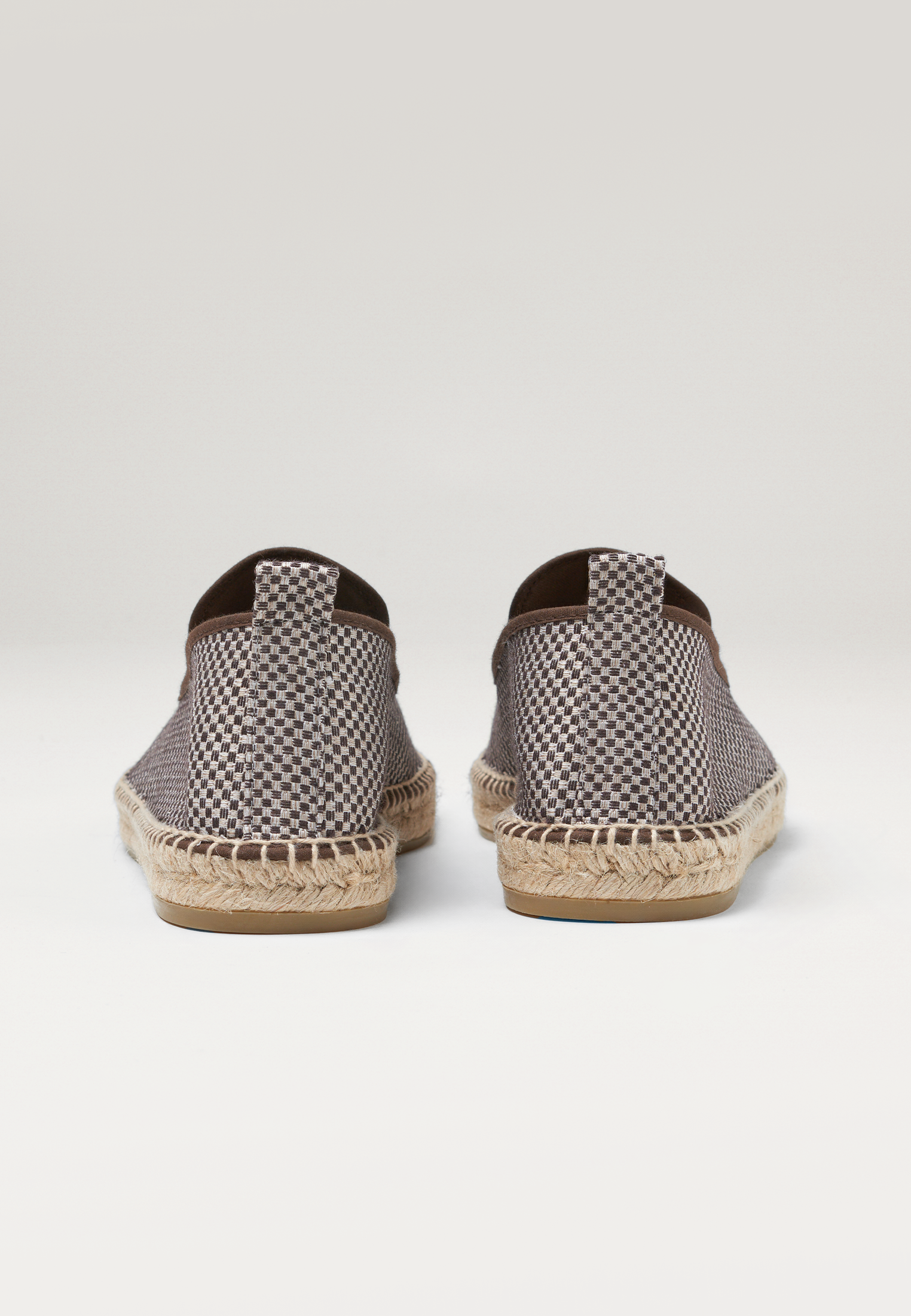 Slippers Eco - Brown Checker Eco Fabric