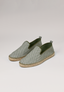 Slippers Eco Fabrics - Green Checker Eco Fabric