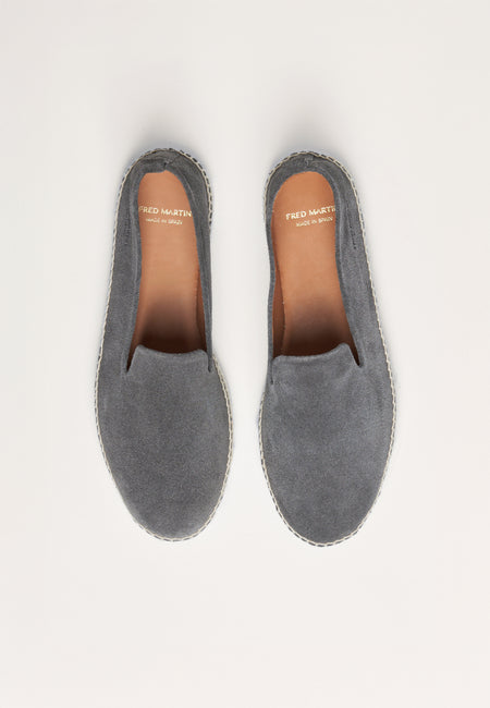 Slippers - Piombo Suede