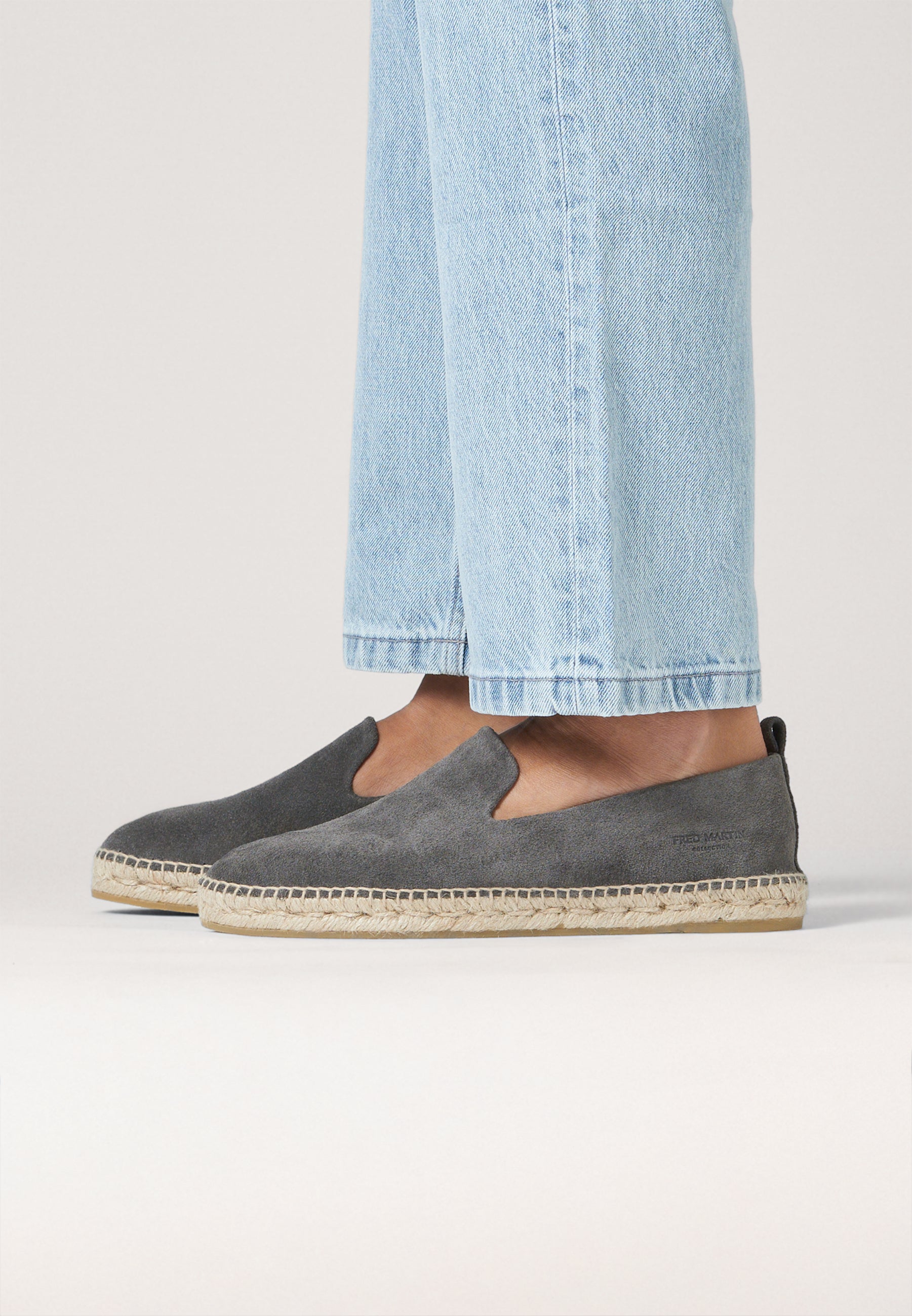 Slippers - Piombo Suede