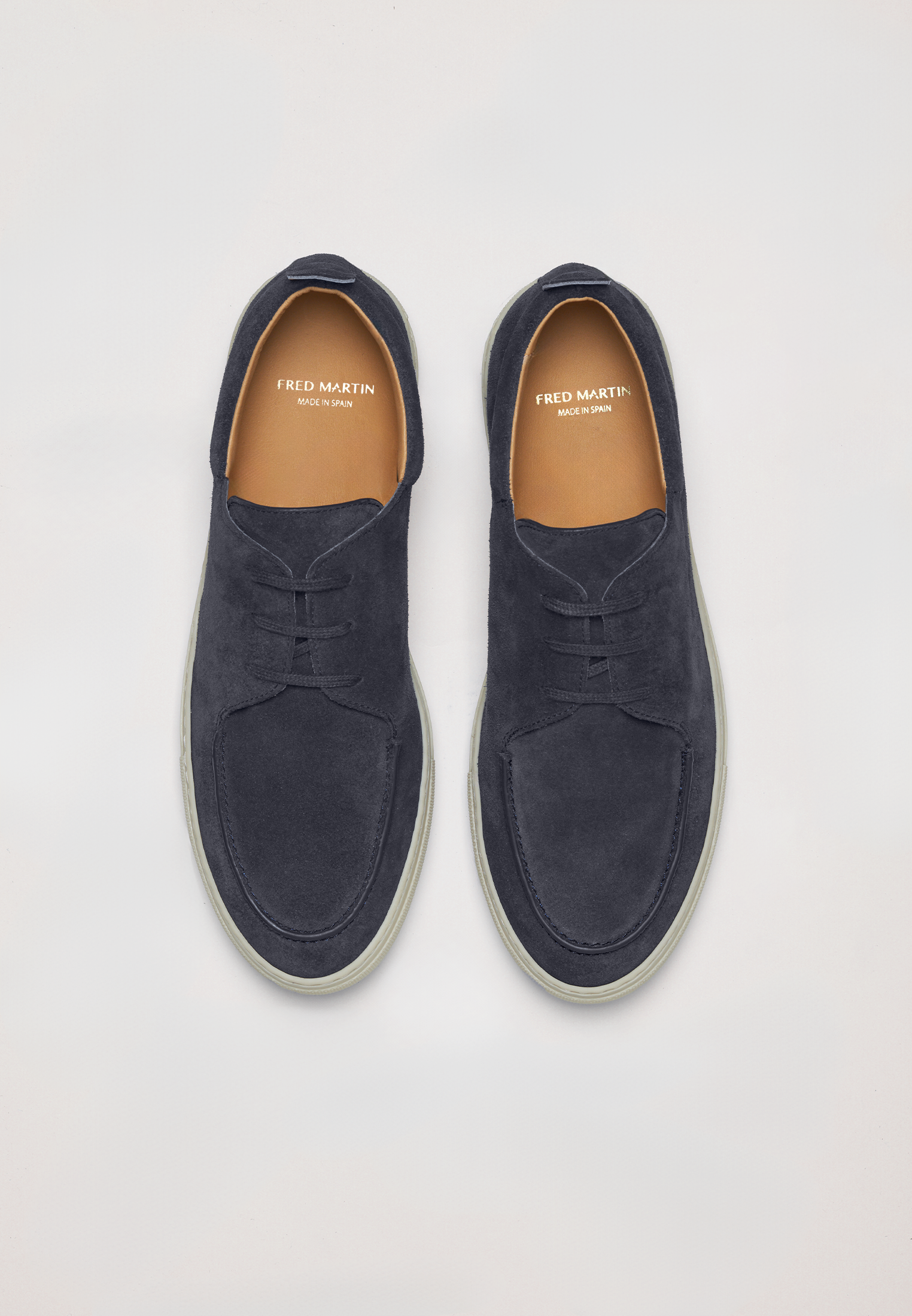 Moc Toe - Navy Suede
