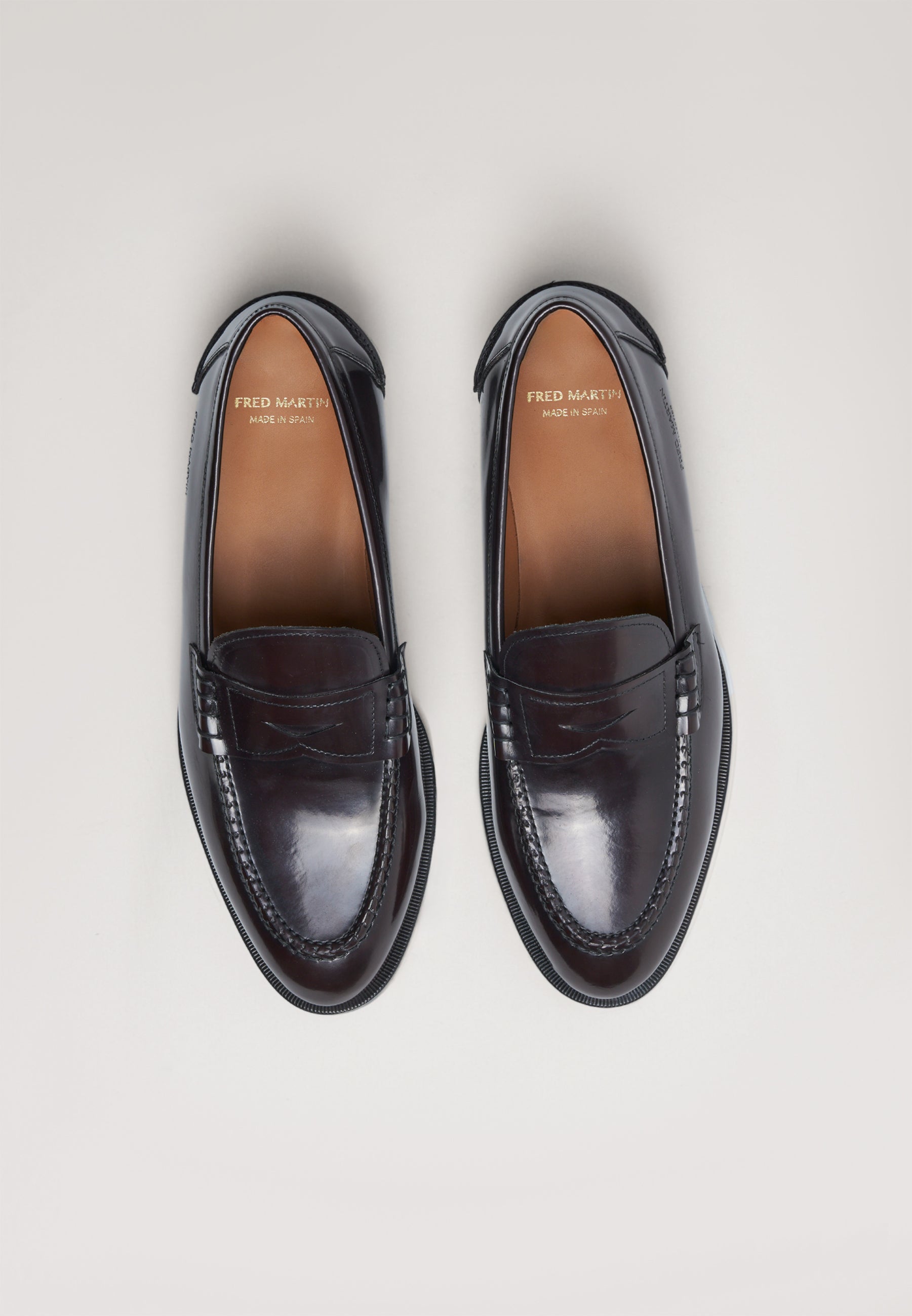 Penny Loafers - Burgundy Antique