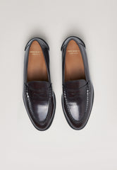 Penny Loafers - Burgundy Antique