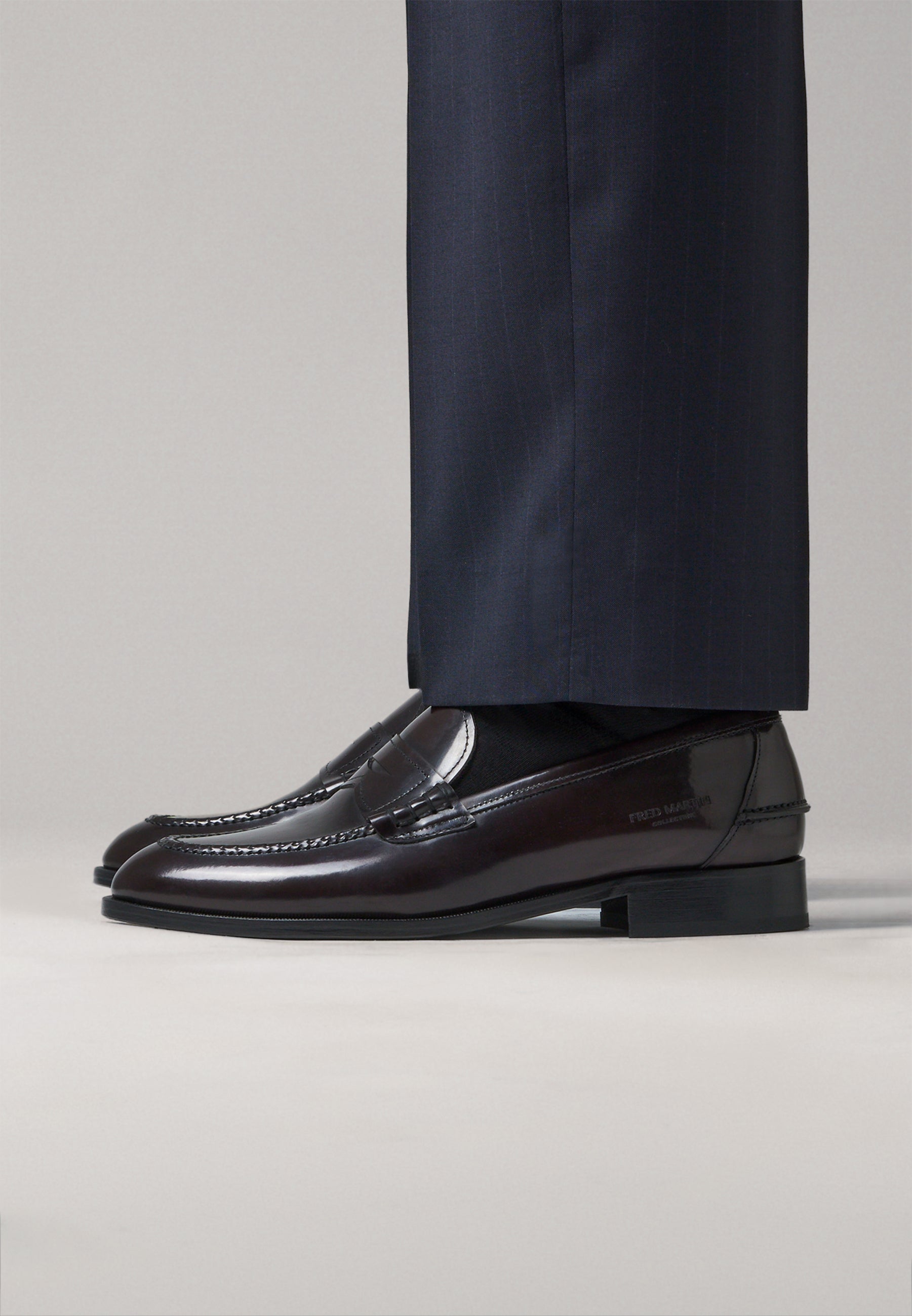 Penny Loafers - Burgundy Antique