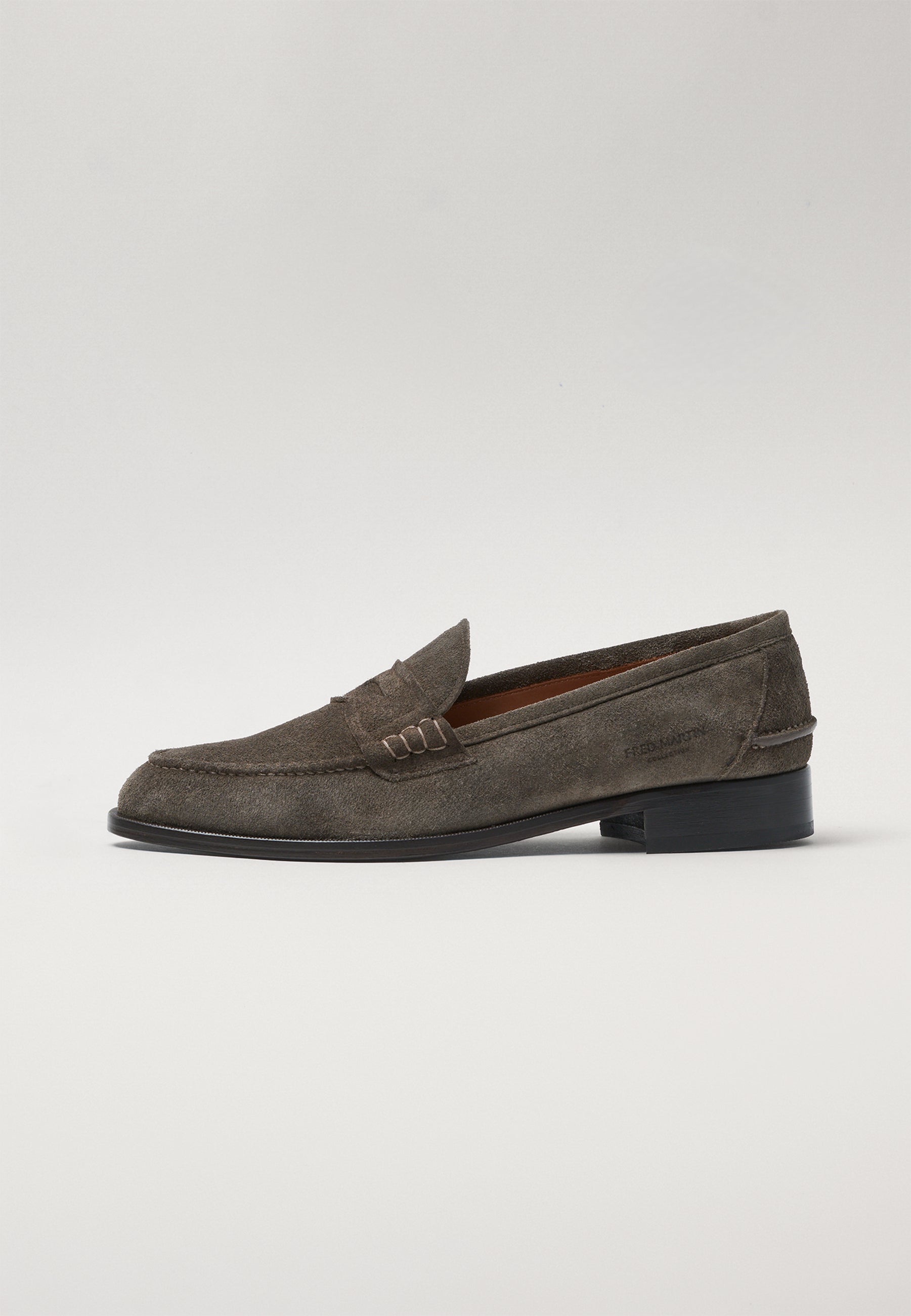 Penny Loafers - Loden Grey Suede