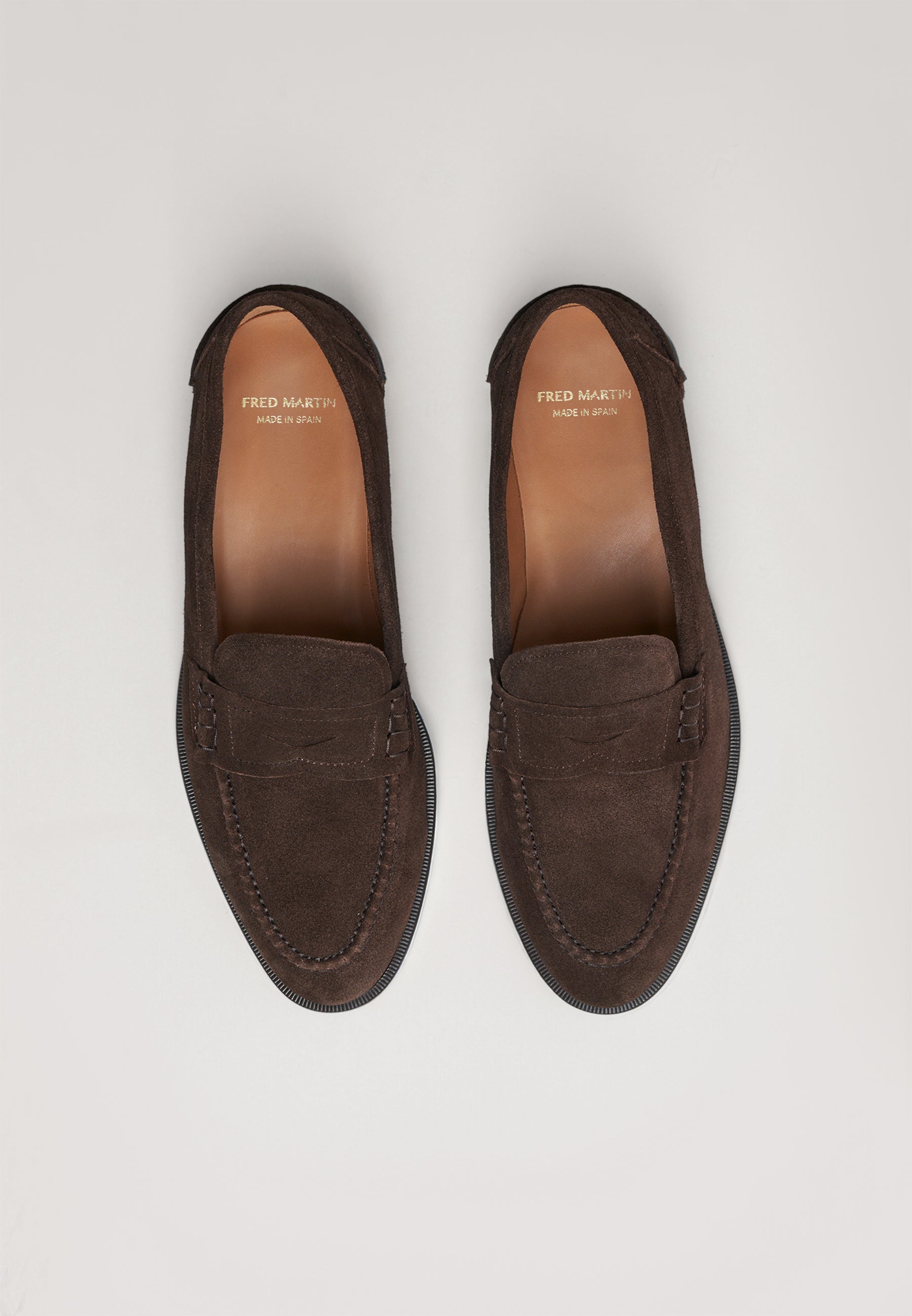 Penny Loafers - Testa Brown Suede