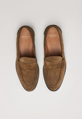 Penny Loafers - Tobacco Suede