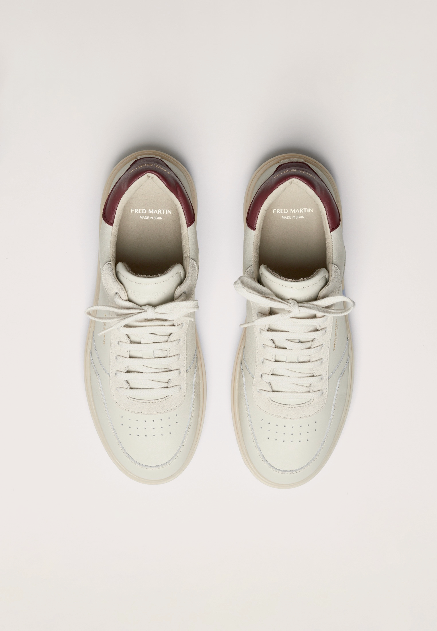 Sneakers - Retro Couture 01 Wine Leather