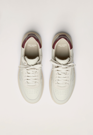 Sneakers - Retro Couture 01 Wine Leather