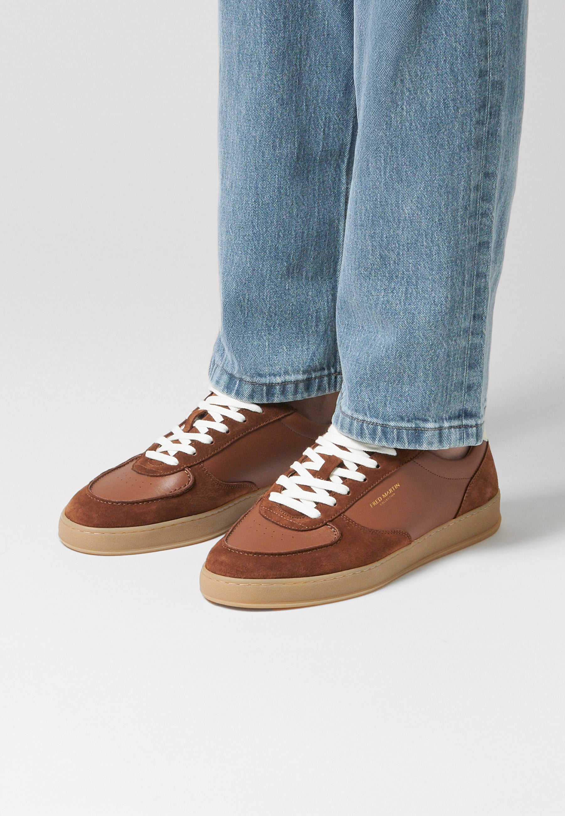 Sneakers - Retro Couture 02 Habano Leather