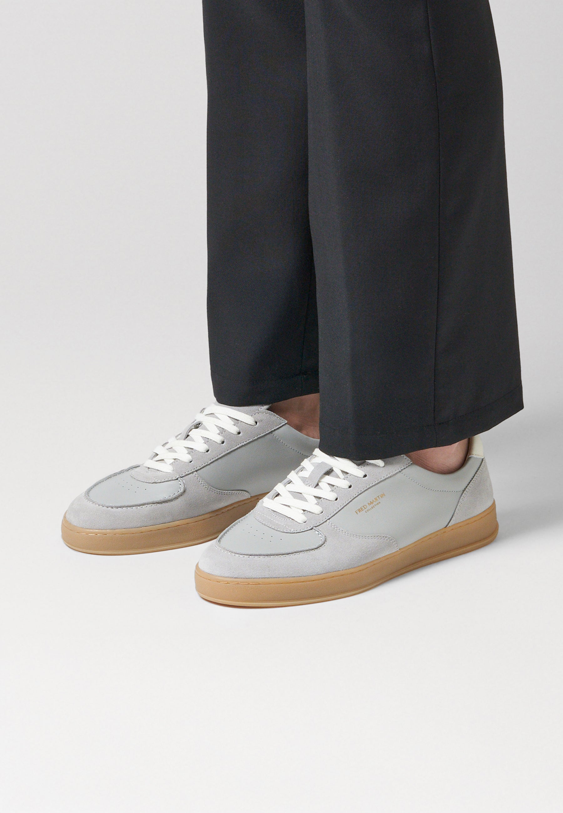 Sneakers - Retro Couture 02 Harbour Grey Leather