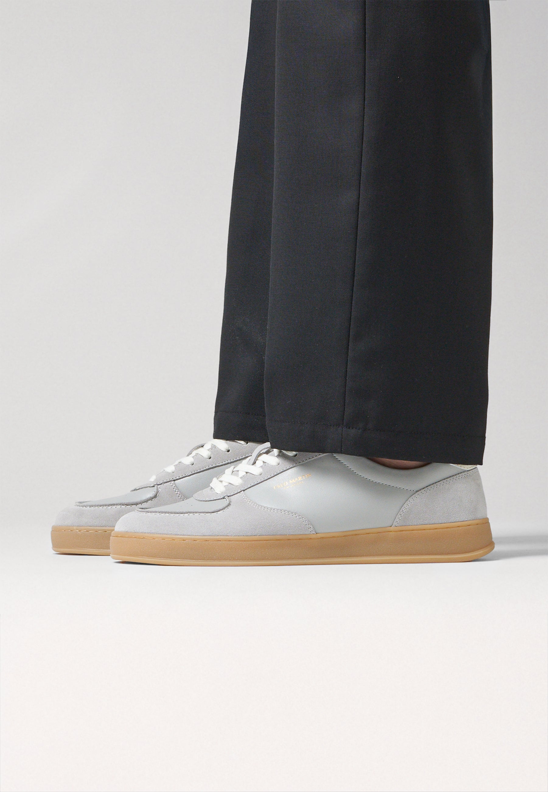 Sneakers - Retro Couture 02 Harbour Grey Leather