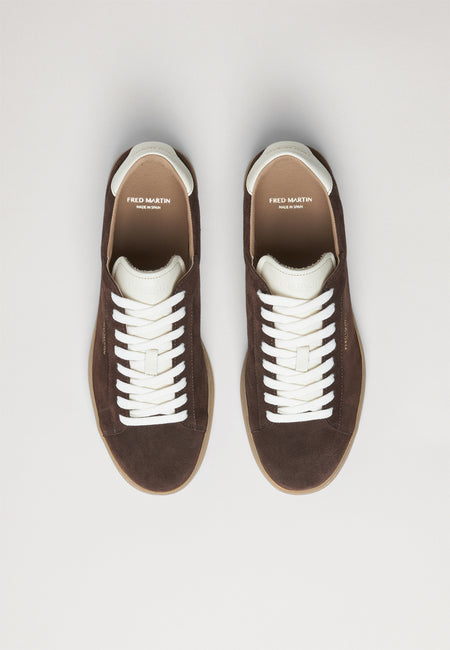 Sneakers - Tennis Espresso Suede