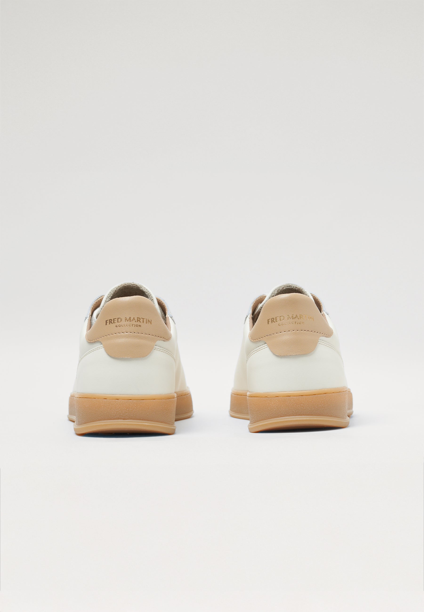 Sneakers - Tennis White Almond Leather