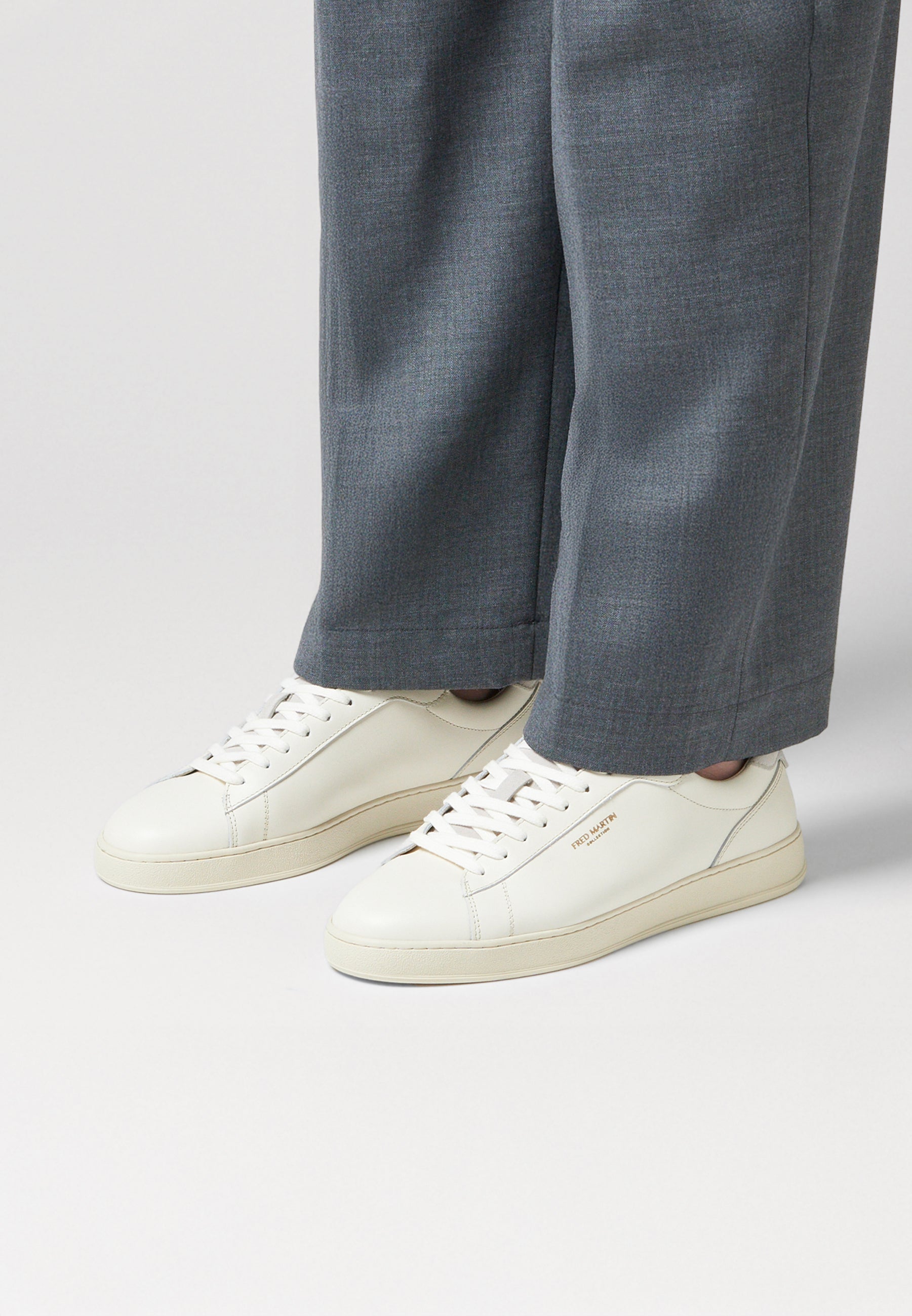 Sneakers - Tennis White Ice Leather