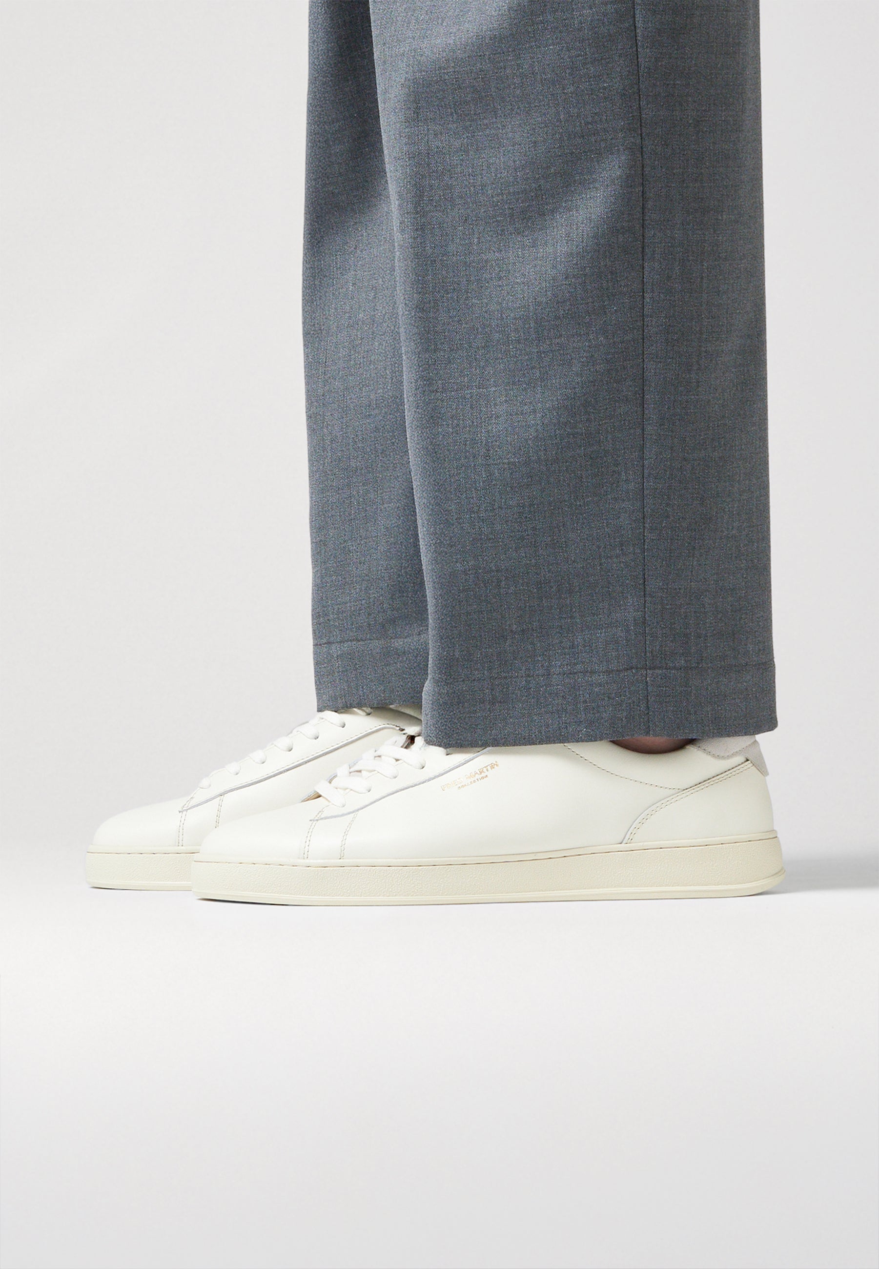Sneakers - Tennis White Ice Leather