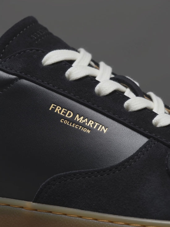 Sneakers - Retro Couture 02 Black Leather