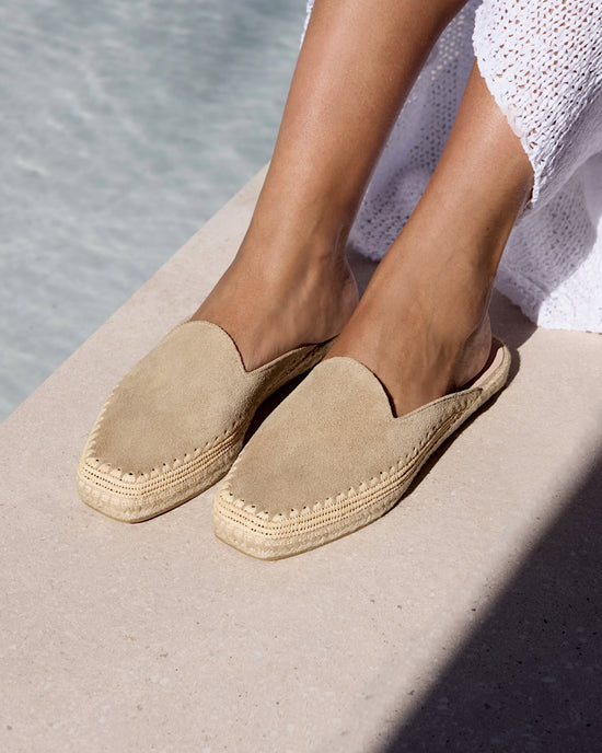 Raffia Mules