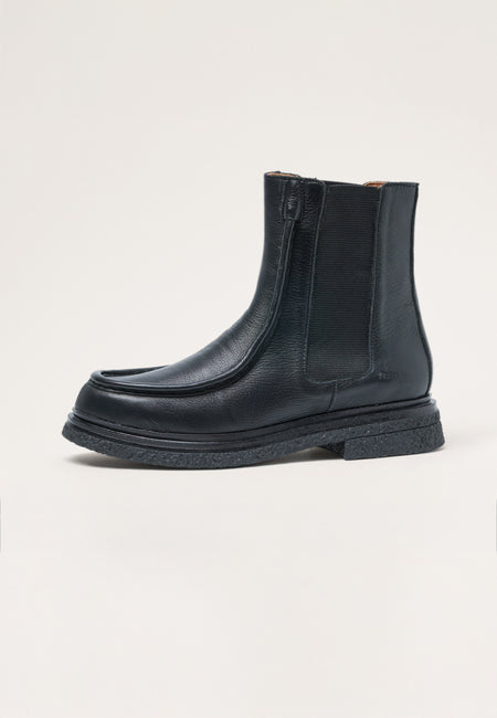 Chelsea Loafers - Black Leather