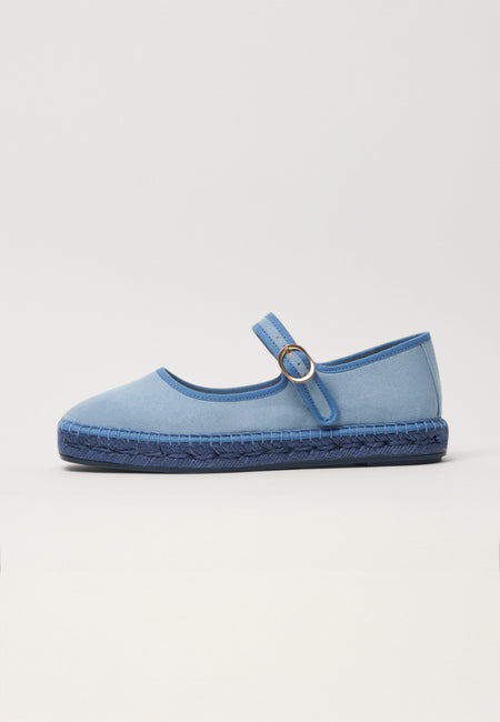 Ballerinas Eco 02 - Denim Vegan Suede