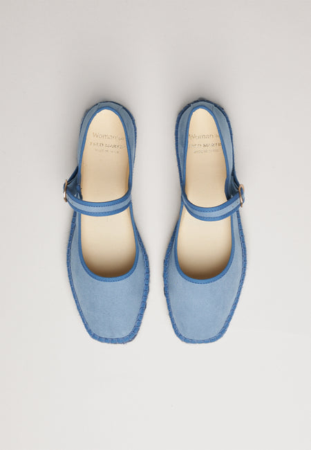 Ballerinas Eco 02 - Denim Vegan Suede