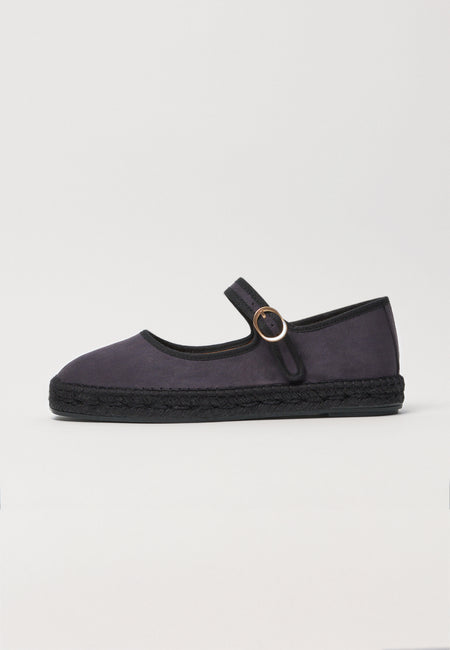 Ballerinas Eco 02 - Onyx Vegan Suede