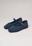 Ballerinas - Navy Suede