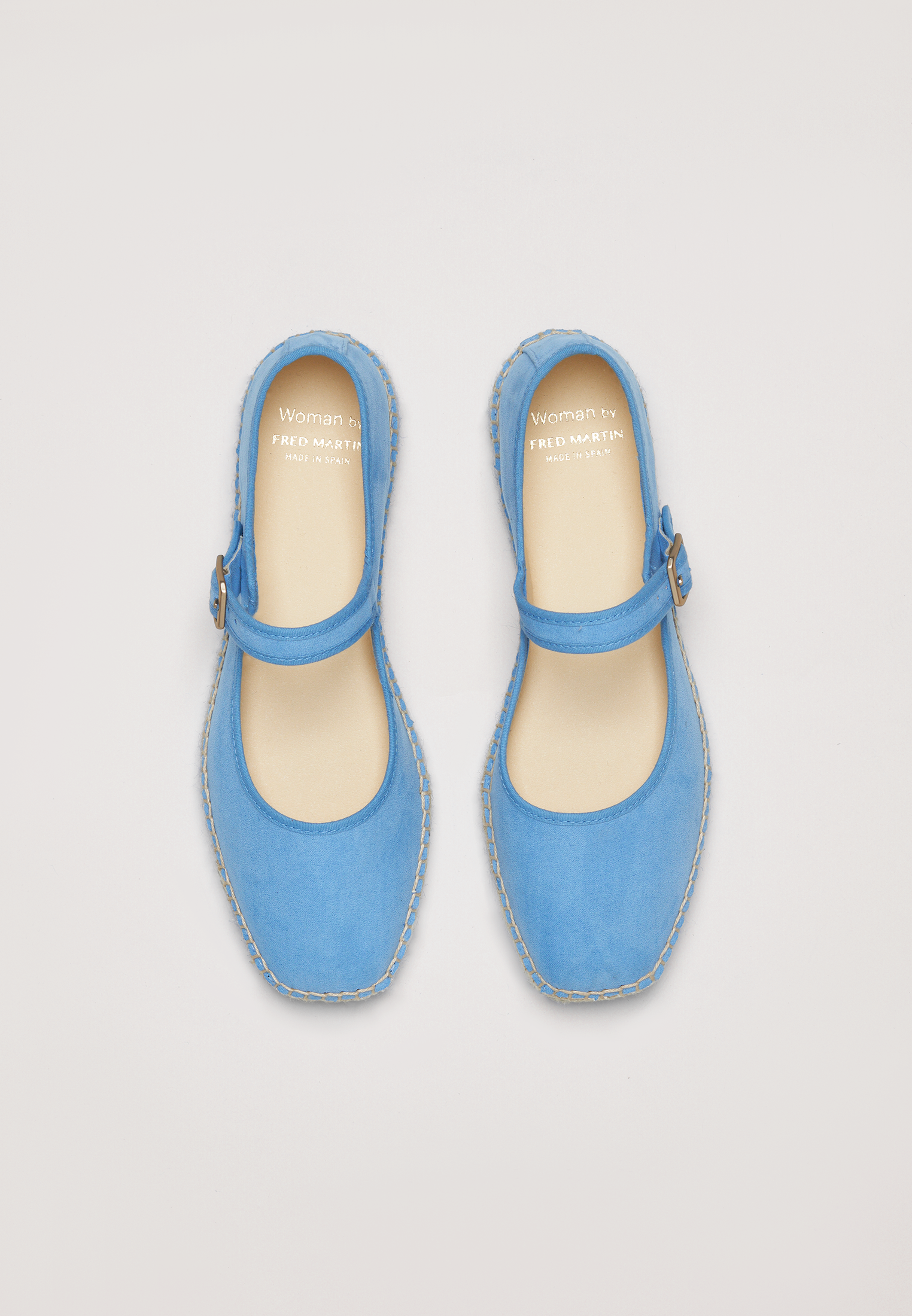 Ballerinas - Sky Blue Vegan Suede