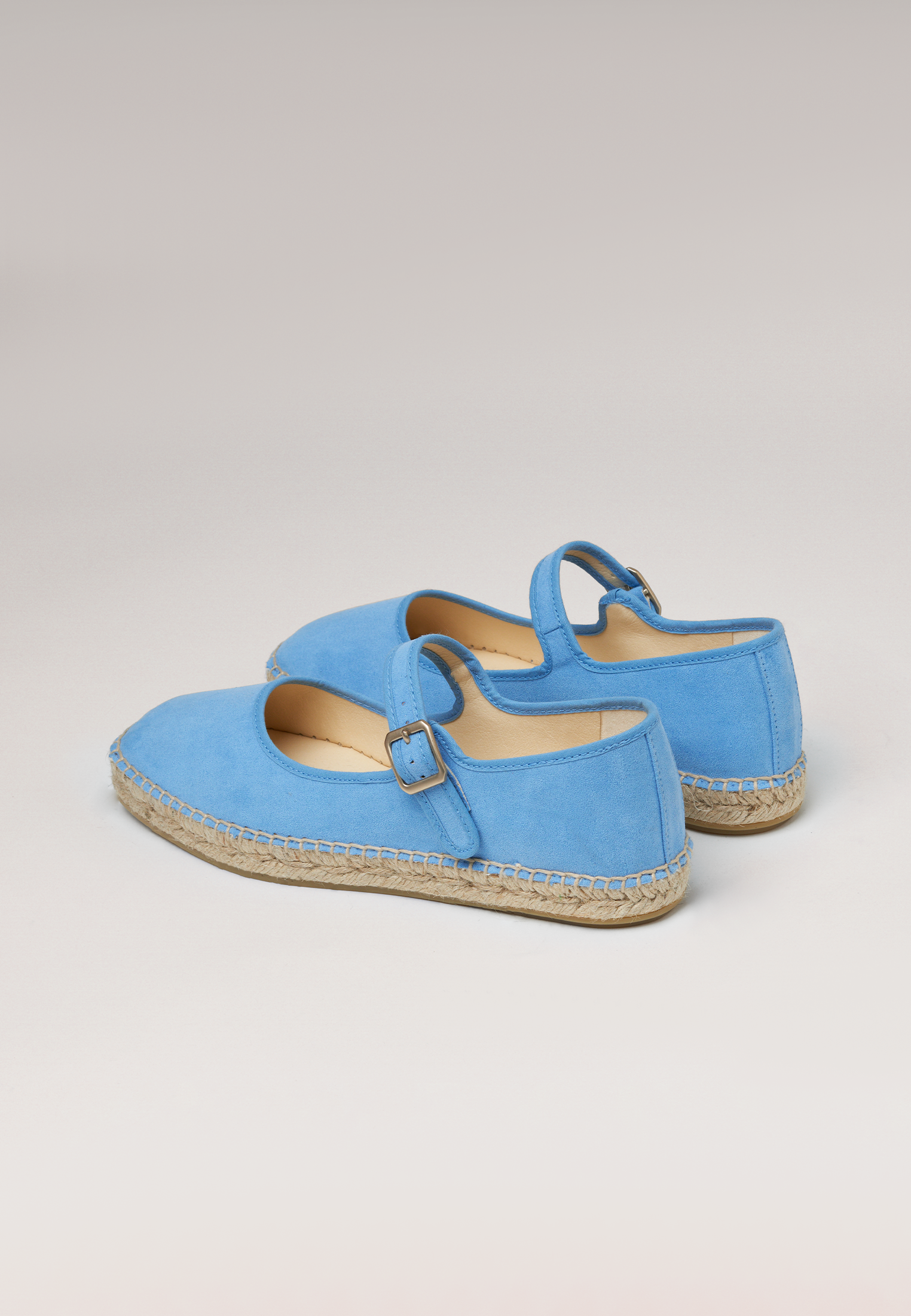 Ballerinas - Sky Blue Vegan Suede