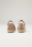 Ballerinas - Taupe Veganes Wildleder