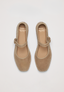 Ballerinas - Taupe Vegan Suede