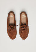 Boat Shoes Women - Camel Suede