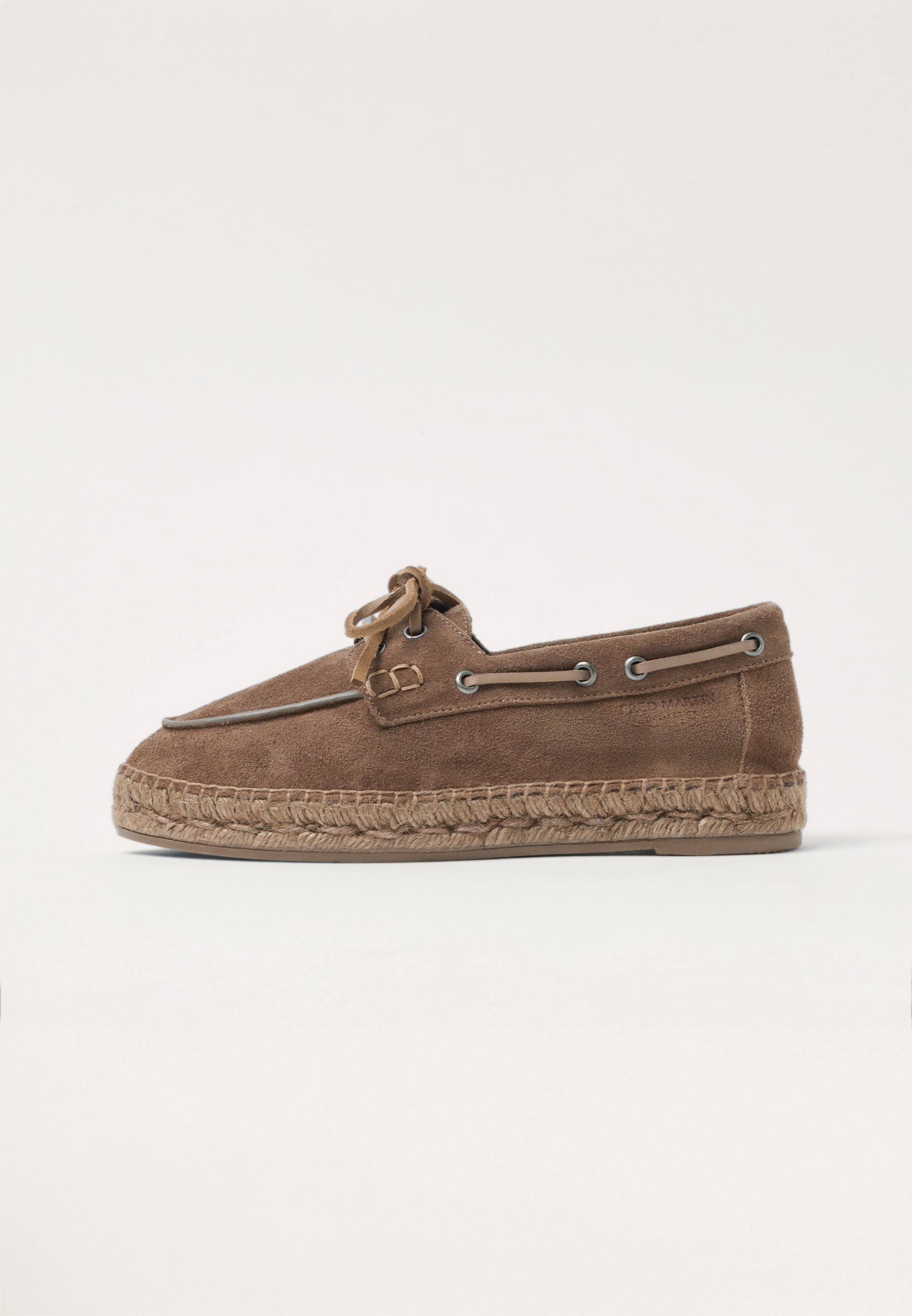 Boat Shoes Women - Taupe Suede
