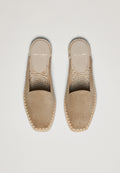 Raffia Mules - Sahara Suede