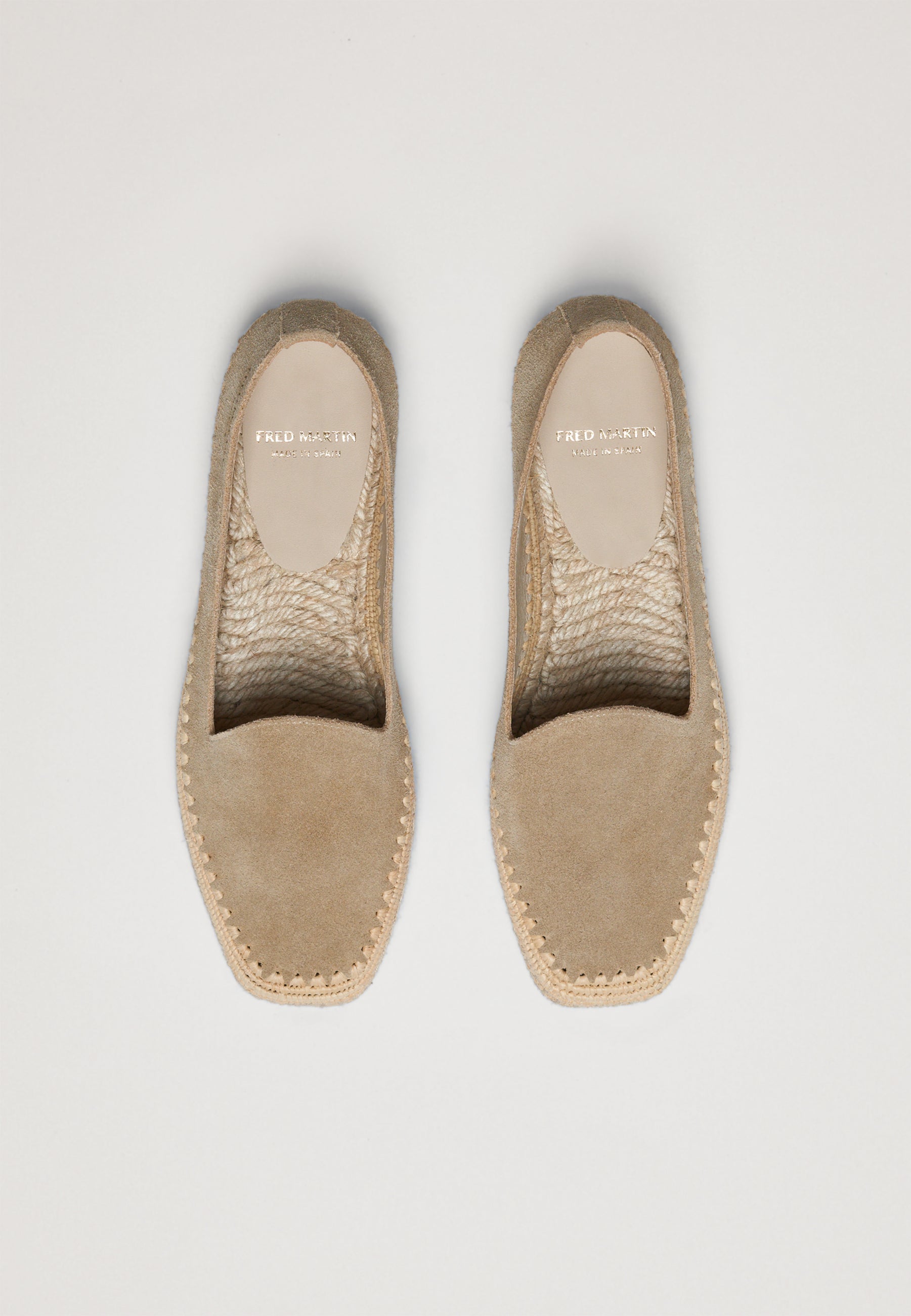 Raffia Slippers - Sahara Suede