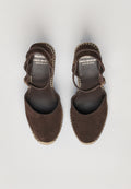 Wedges - Chocolate Suede