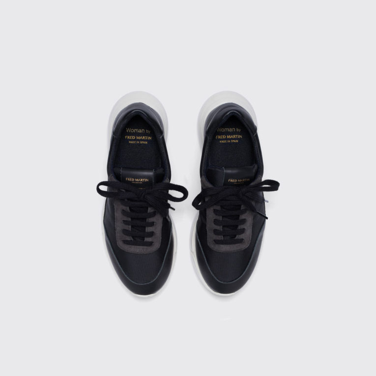 IDO_Black_Leather_sneaker_women_principal